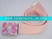 Wholesale fashion canvas kids belt