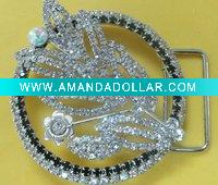 Wholesale Fashion rhinestone belt buckle
