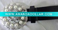 Wholesale fashion crystal belt buckle