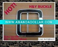 Wholesale Hot 2011 metal belt buckle H&Y buckle-001