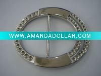 Pin Buckle With Rhinestones