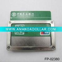 Wholesale Fashion card frame buckle for belt