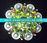 New crystal berry conchos