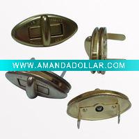 Wholesale Gold color of metal buckle use for bag (two parts), 50*24mm