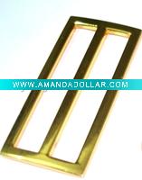 Wholesale SJ-BU0935 zinc die casting buckle with gold plated