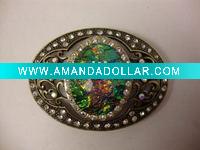 belt buckle with diamond
