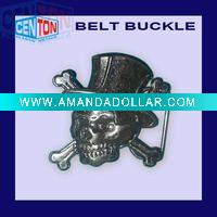 skull buckle