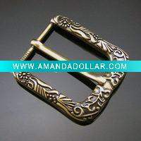 Wholesale fashion pin buckle, ornament zinc alloy belt buckle PB005