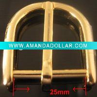 Wholesale 25mm gold plate Bag Pin Buckle B0327#