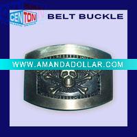 skull belt buckle