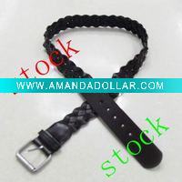 Wholesale the fashion braided strap/weave belt with cheapest price