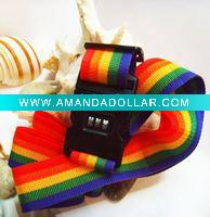 Wholesale belt locking combination luggage strap