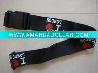 Wholesale Travel luggage strap with printed logo on the belt