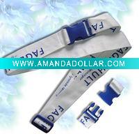 Wholesale Locking luggage strap belt