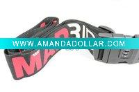 Word printed luggage strap