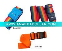 combination travel luggage strap