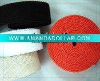 Wholesale polyester&cotton blended webbing, tape, strap