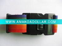 luggage strap with combination