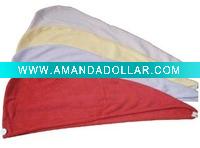 Wholesale microfiber hair drying towel