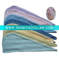 Wholesale microfiber hair turban towel