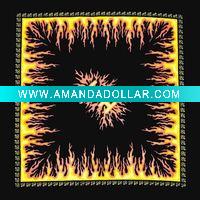 printed cotton bandanas