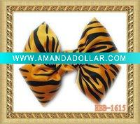 2011 fashion ribbon and bows animal print HBB-1615