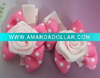 Wholesale ribbon bows/flower ribbon bows/hair bow for girl and women