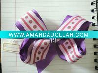 elegant shape hair bow HBB-12-095