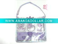 Wholesale Fashion Hiar Accessory Sets In PVC Bag