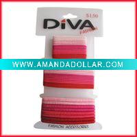 Colorful hair elastic