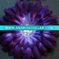 artificial hair flower