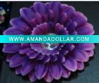 Daisy artificial hair flower