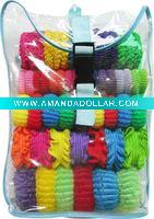 Wholesale fashion hair accessory hair ornament gift set in PVC bag