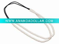 ELASTIC PEARL HAIR BAND