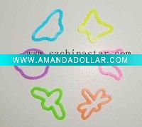 Beautiful shapes 100% rubber bands