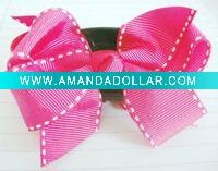 Wholesale attractive design hair bows hair accessories HBB-11-068