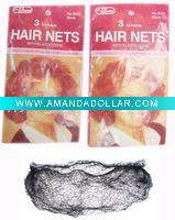 black wig cap