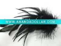 feather hair comb