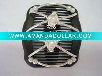Wholesale plastic magic hair comb/clip