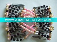 Wholesale double hair comb/clip