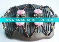 beautiful double hair comb