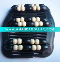 double hair comb