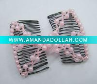 double hair comb
