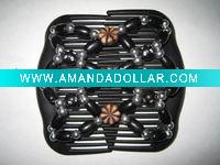 double hair comb