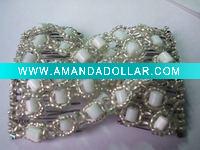 double hair comb