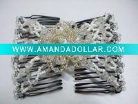 double hair comb