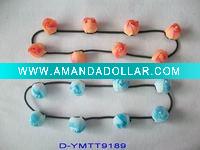 Wholesale Fashion bride hair wrap Artificial flower garlands