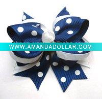Wholesale best seller/ 3" toddle girls butterfly bow hair clip