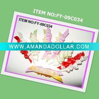 Wholesale popular ribbon bow,satin ribbon bow,ribbon bow with plat