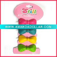 Hair clip with bow